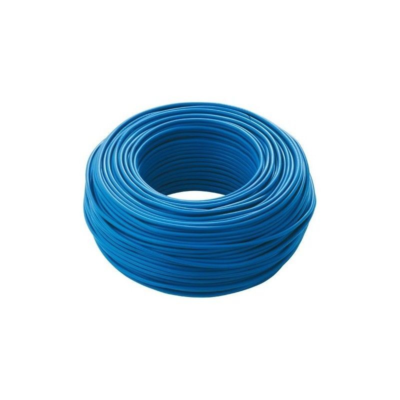 Cavo unipolare fs17 cpr 450/750 sezione 1x1,5 mmq colore blu matassa 100 m