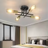 Lampada Montaggio a Soffitto o Parete NERO