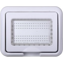 PLACCA STAGNA BIANCA IP55 COMPATIBILEN BTCINO LIVING