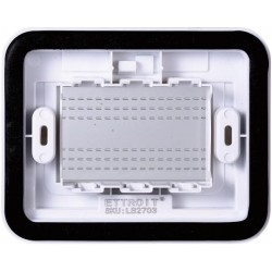 PLACCA STAGNA BIANCA IP55 COMPATIBILEN BTCINO LIVING