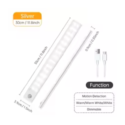 Lampada Ricaricabile per Sottopensile o Cabina Armadio