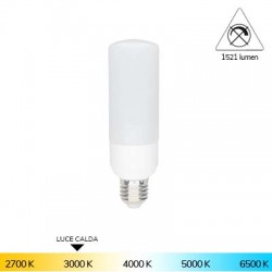 LAMPADA TUBOLARE LED 12W E27 1521 LM 3000K REER
