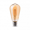 Lampadina Led Filamento AMBRA ST64 E27 8W