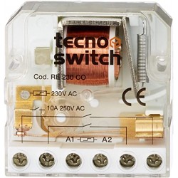 3 Rele' ad Impulsi a 1 Contatti FLR1-230 Sconto Quantita'