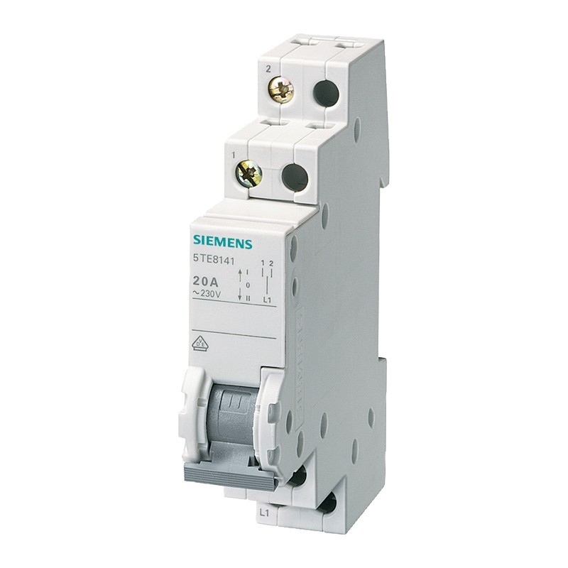 Siemens 5TE8141 Interruttore di Gruppo 20A 1 Polo – Serie SENTRON