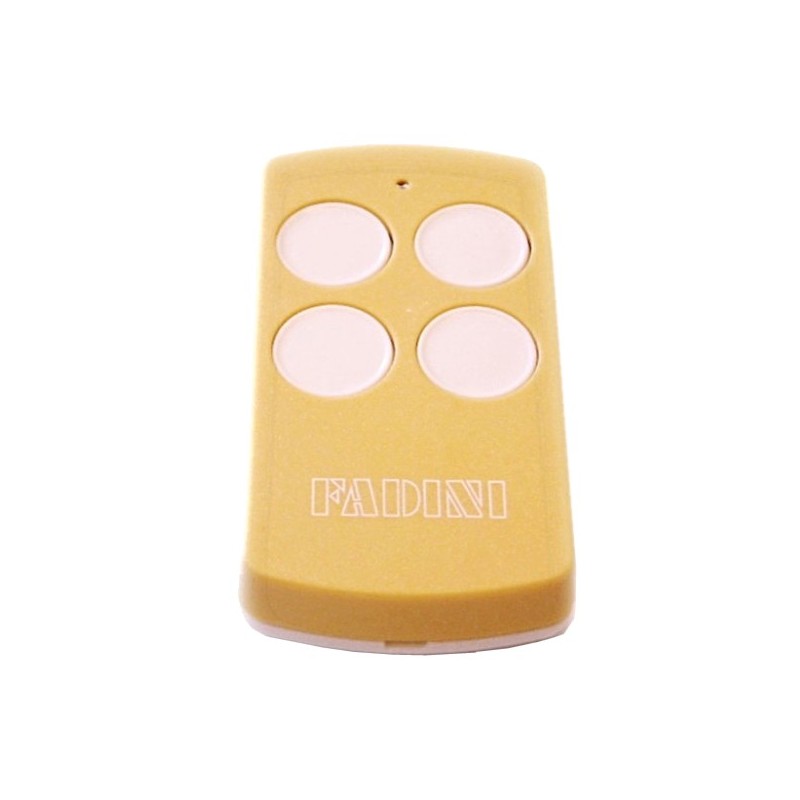 Telecomando Fadini Vix 53-4 – Colore Giallo – TR 868 MHz – Rolling Code