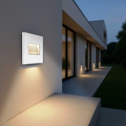 Segnapasso LED per scatola 503 3.5W IP65 Luce Asimmetrica