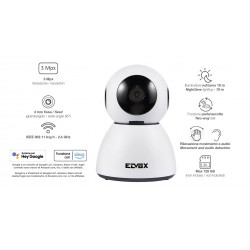 Videocamera motorizzata Vimar elvox ip wi-fi 1080 p