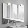 Lampada LED da Specchio Rotonda 3W IP54 - Da cornice o filo lucido