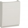 Angolo piano Bocchiotti APBN W per Canalina a battiscopa 81,5x22,5 B03241