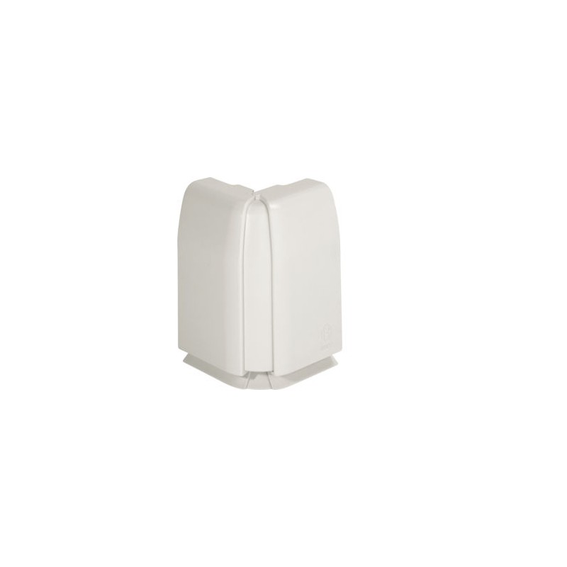 Angolo Esterno Variabile 81x22mm – Canale Portacavi Battiscopa PVC – Bianco