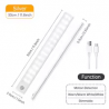 Klanst.Lampada LED Sottopensile 30cm Wireless con Sensore di Movimento e CCT Selezionabile Bianca