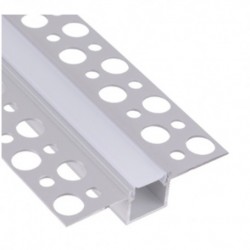Profilo In Alluminio Per Cartongesso Per Strisce Led - Lunghezza 2 Metri