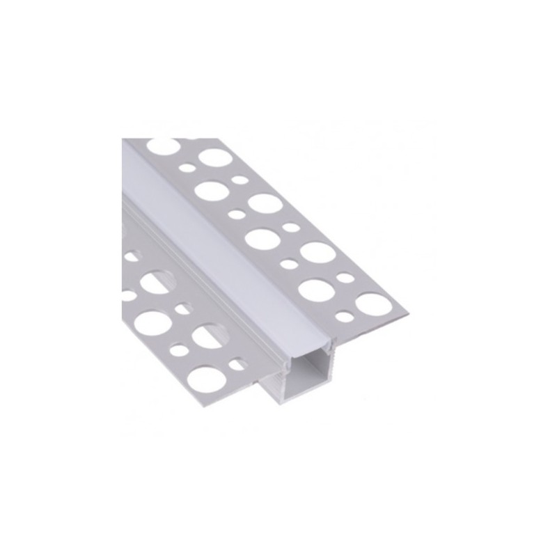 Profilo In Alluminio Per Cartongesso Per Strisce Led - Lunghezza 2 Metri